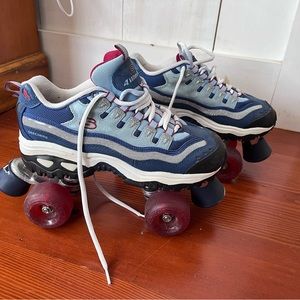 Sketchers sneaker Roller skates 4 Wheelers W 8.5
